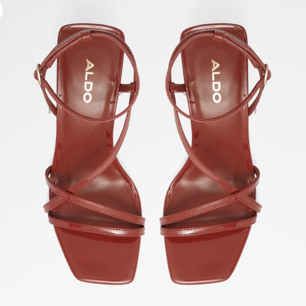 ALDO Western Red Sandals